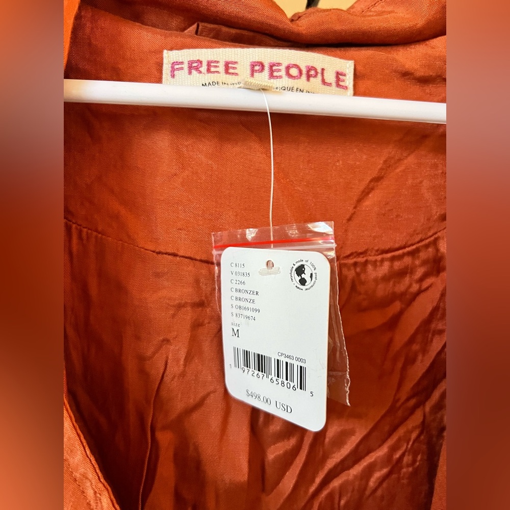 NWT FREE PEOPLE CHELSEA COIN MOTO JACKET $498 retail - Picture 5 of 8